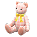 Animal Crossing Items Papa Bear Checkered / Yellow