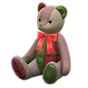 Animal Crossing Items Papa Bear Tweed / Red