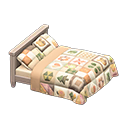 Animal Crossing Items Patchwork bed Country