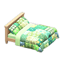 Animal Crossing Items Patchwork bed Leaves