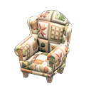 Animal Crossing Items Patchwork chair Country