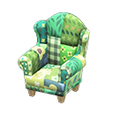 Animal Crossing Items Patchwork chair Leaves