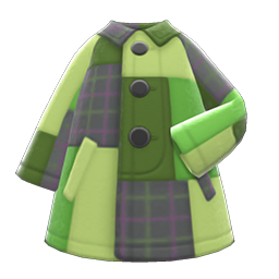 Animal Crossing Items Switch Patchwork Coat