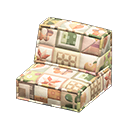 Animal Crossing Items Patchwork sofa chair Country