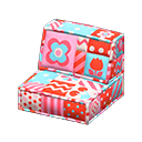 Animal Crossing Items Patchwork sofa chair Cute