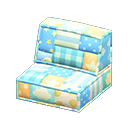 Animal Crossing Items Patchwork sofa chair Nursery