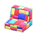 Animal Crossing Items Switch Patchwork sofa chair