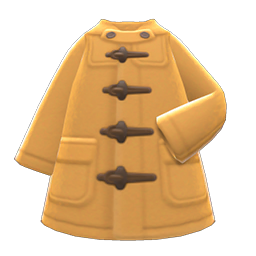 Animal Crossing Items Peacoat Beige