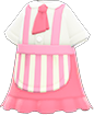 Animal Crossing Items Switch Pink café-uniform dress