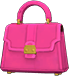 Animal Crossing Items Switch Pink pleather handbag