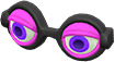 Animal Crossing Items Switch Pink silly glasses