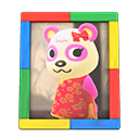 Animal Crossing Items Pinky'S Photo Colorful