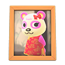 Animal Crossing Items Pinky'S Photo Natural Wood