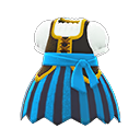 Animal Crossing Items pirate dress Blue