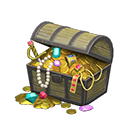 Animal Crossing Items Switch pirate-treasure chest