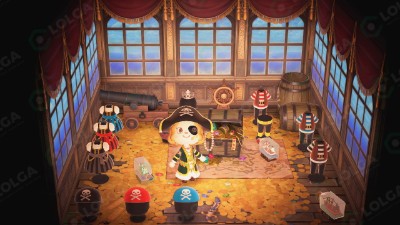 Animal Crossing Items Switch Pirate Theme