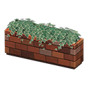 Animal Crossing Items Plant partition Red brick