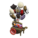 Animal Crossing Items Plaza balloon wagon Cool