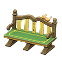 Animal Crossing Items Plaza bench Classic