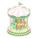 Animal Crossing Items Plaza merry-go-round Cute