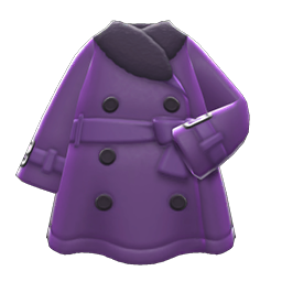 Animal Crossing Items Switch Pleather Trench Coat