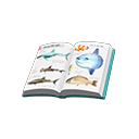 Animal Crossing Items Pocketbook Fish guide