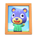 Animal Crossing Items Poncho'S Photo Natural Wood