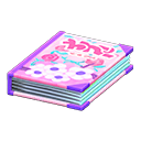 Animal Crossing Items pop-up book Purple