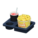 Animal Crossing Items Popcorn snack set Popcorn Popcorn bucket Curry-flavored & berry soda