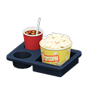 Animal Crossing Items Popcorn snack set Popcorn Popcorn bucket Salted & iced coffee