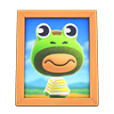 Animal Crossing Items Prince'S Photo Natural Wood