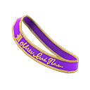 Animal Crossing Items Prom sash Purple