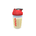 Animal Crossing Items Protein shake Red