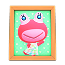 Animal Crossing Items Puddles'S Photo Natural Wood