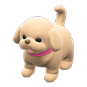 Animal Crossing Items puppy plushie Beige