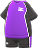 Animal Crossing Items Switch Purple athletic outfit