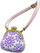 Animal Crossing Items Switch Purple beaded clasp purse