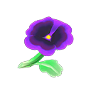 Animal Crossing Items Switch Purple Pansies x10