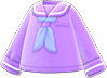 Animal Crossing Items Switch Purple sailor's shirt