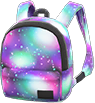 Animal Crossing Items Switch Purple spacey backpack