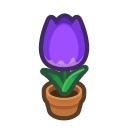 Animal Crossing Items Switch Purple-tulip Plant