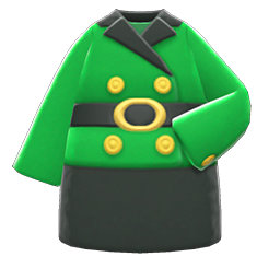 Animal Crossing Items Rad Power Skirt Suit Green