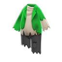 Animal Crossing Items raggedy outfit Green