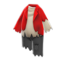 Animal Crossing Items raggedy outfit Red