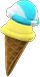 Animal Crossing Items Switch Ramune-soda-lemon cone