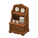 Animal Crossing Items Ranch cupboard Dark brown