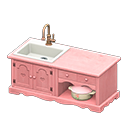 Animal Crossing Items Ranch kitchen Pink