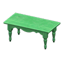 Animal Crossing Items Ranch tea table None Cloth Green