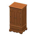 Animal Crossing Items Ranch wardrobe Dark brown