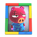 Animal Crossing Items Rasher'S Photo Colorful